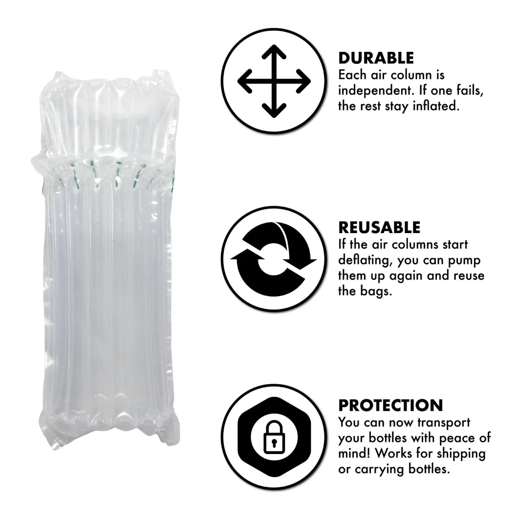 Packaging Toner Cartridge Inflatable Bubble Column Air Filled Packaging Bag