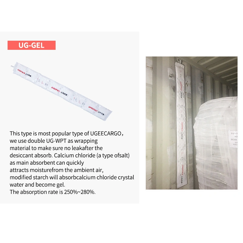 Ug-Gel Container Desiccant for Cargo