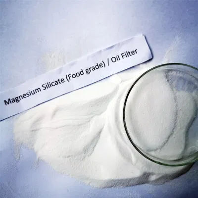 Synthetisches Magnesiumsilikat-Adsorptionsöl in Lebensmittelqualität, absorbierendes Pulver CAS 1343